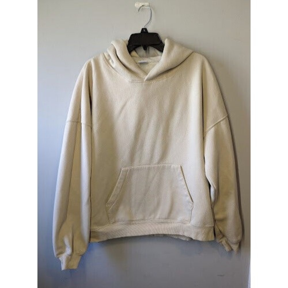 BuffBunny Untamed Hoodie Sweatshirt Beige ~ Size XXL ~ Women's